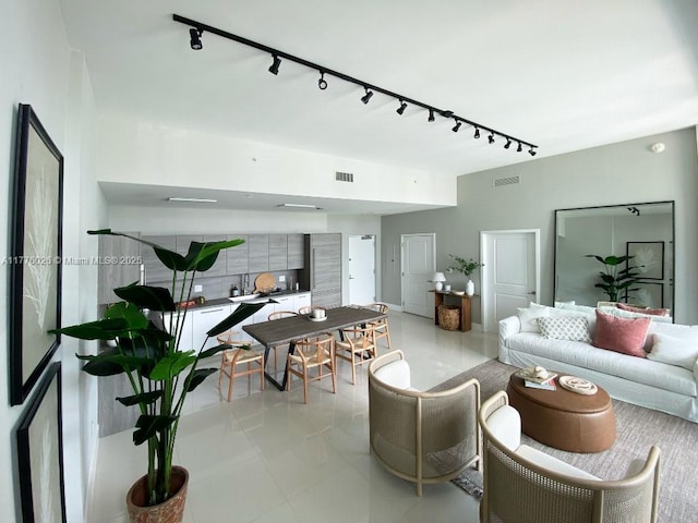 common area with visible vents