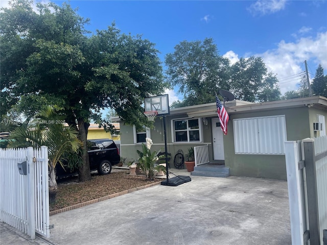 2144 NW 85th St, Miami, FL 33147 - view of front facade with fence