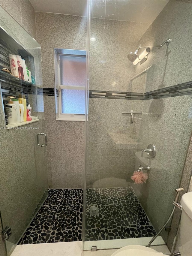 2144 NW 85th St, Miami, FL 33147 - full bathroom with a stall shower and toilet