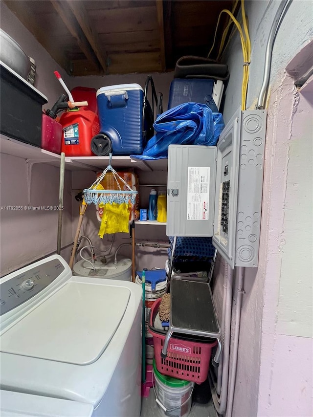 2144 NW 85th St, Miami, FL 33147 - washroom featuring washer / clothes dryer and laundry area