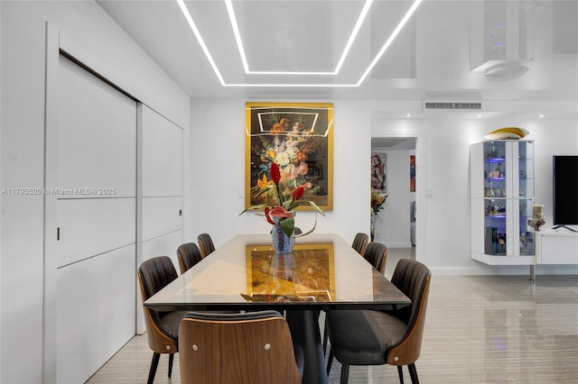 2030 S Ocean Dr Unit 2005, Hallandale Beach, FL 33009 - dining room with visible vents and baseboards