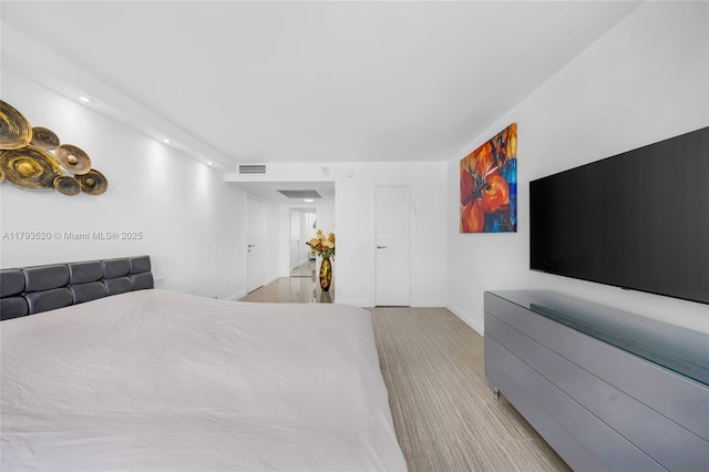 2030 S Ocean Dr Unit 2005, Hallandale Beach, FL 33009 - bedroom with carpet floors, recessed lighting, baseboards, and visible vents