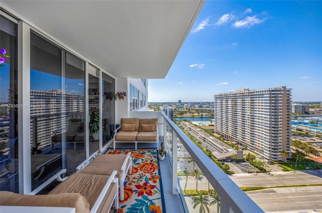 2030 S Ocean Dr Unit 2005, Hallandale Beach, FL 33009 - balcony with a view of city and a water view