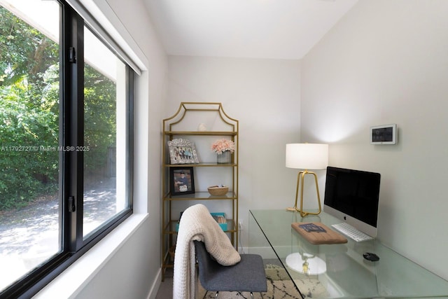 14405 SW 84th Ct, Palmetto Bay, FL 33158 - home office with baseboards and a wealth of natural light