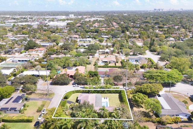 14405 SW 84th Ct, Palmetto Bay, FL 33158 - drone / aerial view with a residential view