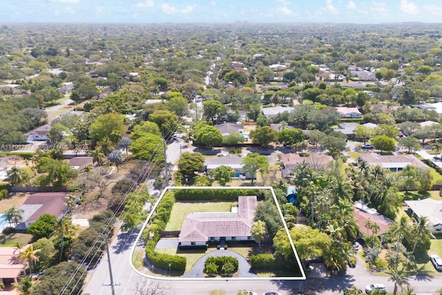14405 SW 84th Ct, Palmetto Bay, FL 33158 - drone / aerial view featuring a residential view