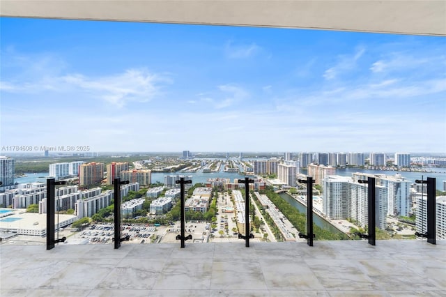 17141 Collins Ave Unit 3002, Sunny Isles Beach, FL 33160 - balcony featuring a water view and a city view