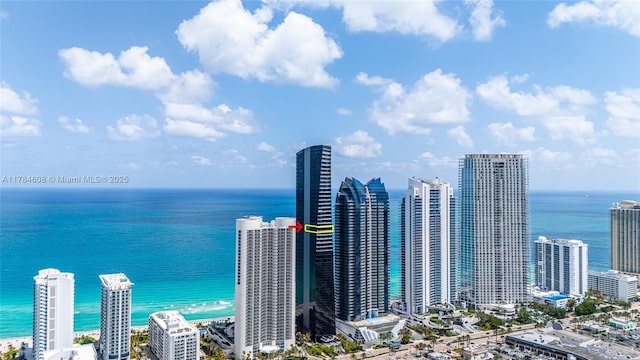17141 Collins Ave Unit 3002, Sunny Isles Beach, FL 33160 - exterior space featuring a city view and a water view