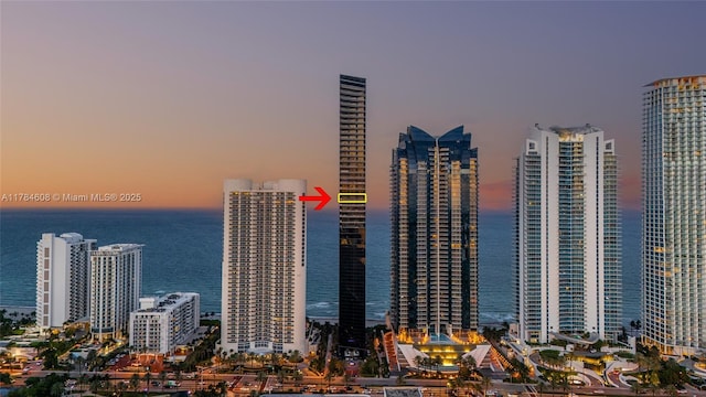 17141 Collins Ave Unit 3002, Sunny Isles Beach, FL 33160 - city view with a water view