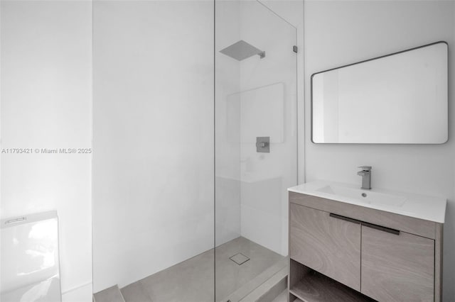 7900 SW 70th St, Miami, FL 33143 - bathroom with walk in shower and vanity