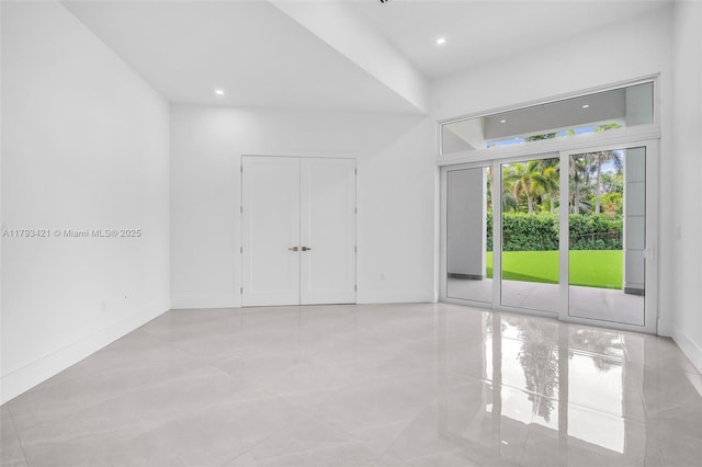 7900 SW 70th St, Miami, FL 33143 - spare room with recessed lighting