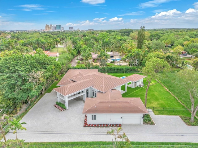 7900 SW 70th St, Miami, FL 33143 - view from above of property