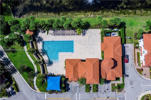 aerial view