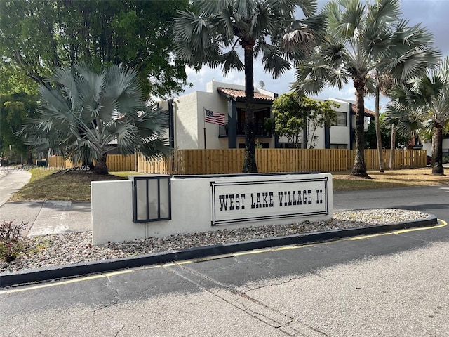 460 W Park Dr Unit 103, Miami, FL 33172 - community / neighborhood sign featuring fence