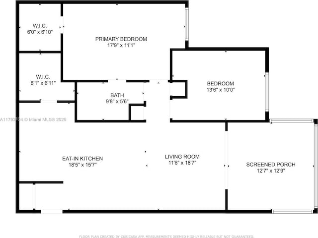 460 W Park Dr Unit 103, Miami, FL 33172 - floor plan
