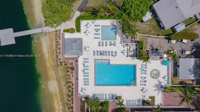 aerial view