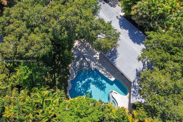 drone / aerial view