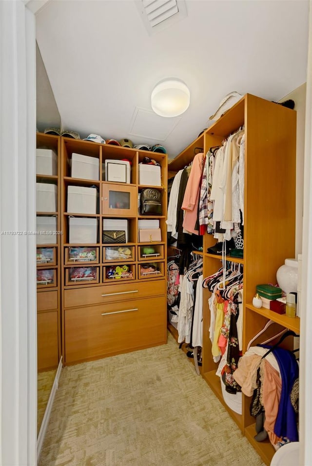 333 Las Olas Way Unit 2401, Fort Lauderdale, FL 33301 - walk in closet featuring visible vents