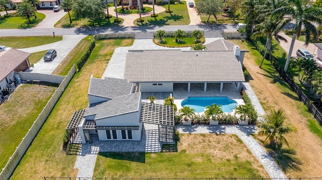 3401 SW 141st Ave, Miramar, FL 33027 - aerial view of property and surrounding area featuring a pool