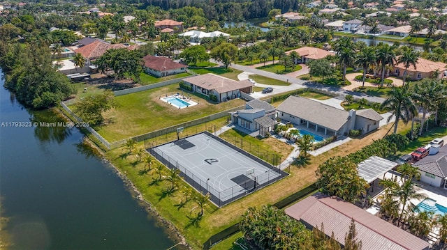 3401 SW 141st Ave, Miramar, FL 33027 - aerial view of residential area featuring a nearby body of water and a pool