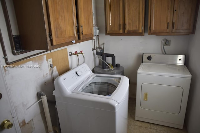 4701 NW 43rd Ave, Tamarac, FL 33319 - clothes washing area featuring separate washer and dryer and cabinet space