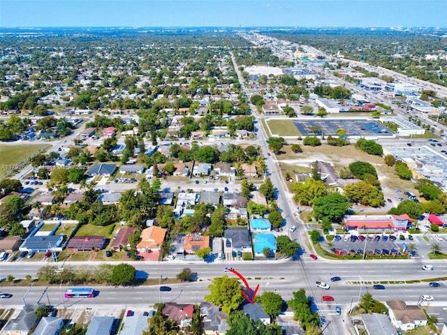 drone / aerial view