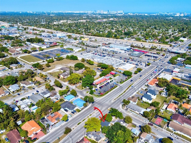 drone / aerial view