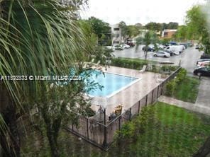8005 SW 107th Ave Unit 118, Miami, FL 33173 - view of pool with a water view