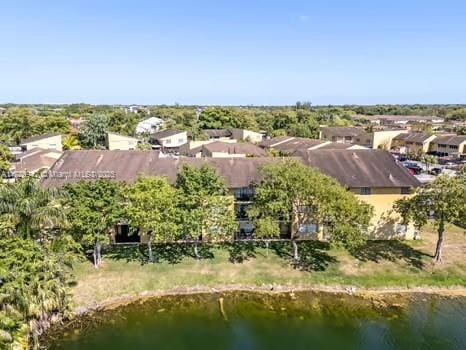 15430 SW 82nd Ln Unit 625, Miami, FL 33193 - birds eye view of property with a water view