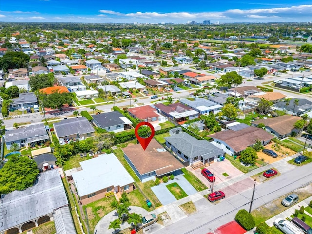 3500 SW 87th Pl, Miami, FL 33165 - drone / aerial view featuring a residential view