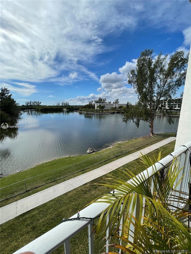 8240 SW 210th St Unit 214, Cutler Bay, FL 33189 - property view of water with fence
