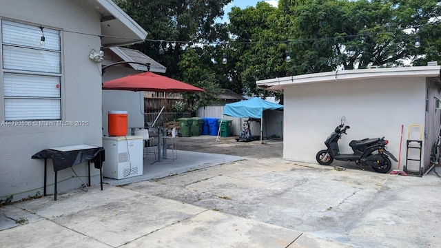 248 SW 18th Ct, Miami, FL 33135 - view of patio / terrace with fence