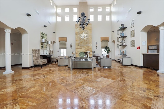 view of community lobby
