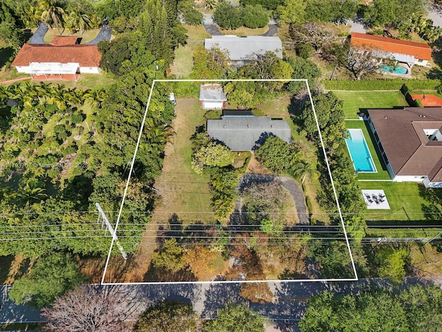 drone / aerial view