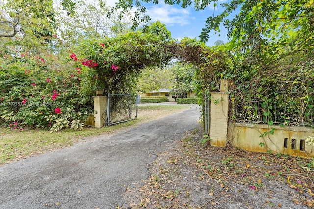view of gate