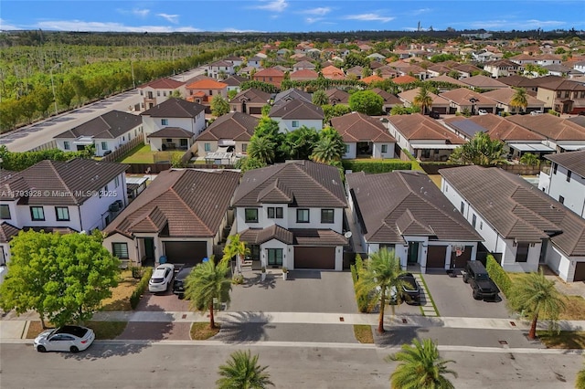 14631 SW 20th St, Miami, FL 33175 - bird's eye view with a residential view