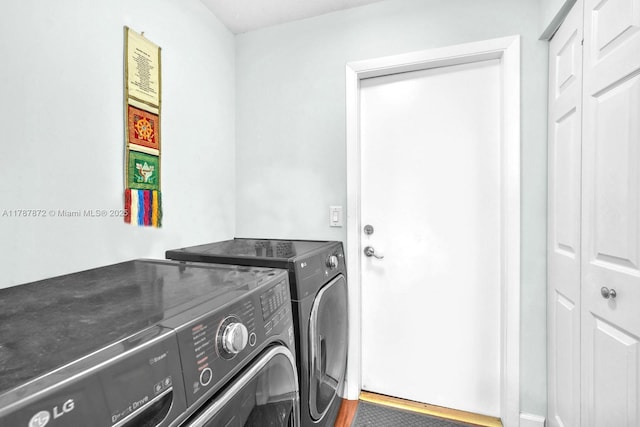 2724 Cayenne Ave, Cooper City, FL 33026 - clothes washing area with laundry area and independent washer and dryer