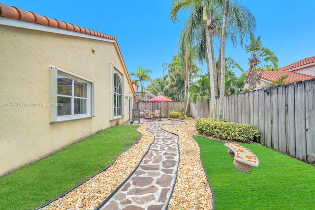 2724 Cayenne Ave, Cooper City, FL 33026 - view of yard featuring a patio and a fenced backyard