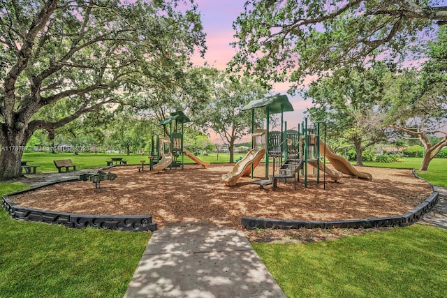 2724 Cayenne Ave, Cooper City, FL 33026 - playground at dusk with playground community and a yard