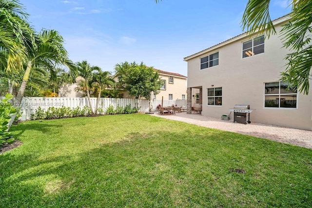 721 Tanglewood Cir, Weston, FL 33327 - view of yard with a patio and fence