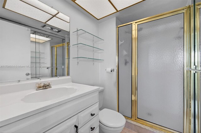 401 S Golf Blvd Unit 270, Pompano Beach, FL 33064 - full bathroom with a stall shower and vanity
