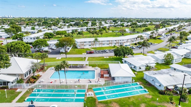 401 S Golf Blvd Unit 270, Pompano Beach, FL 33064 - drone / aerial view of a pool