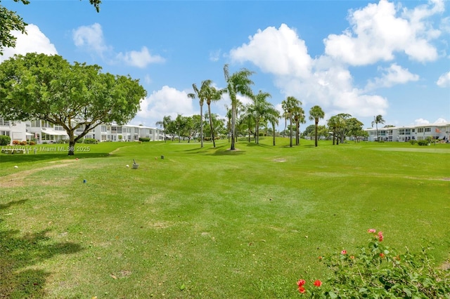 401 S Golf Blvd Unit 270, Pompano Beach, FL 33064 - view of community with view of golf course and a yard