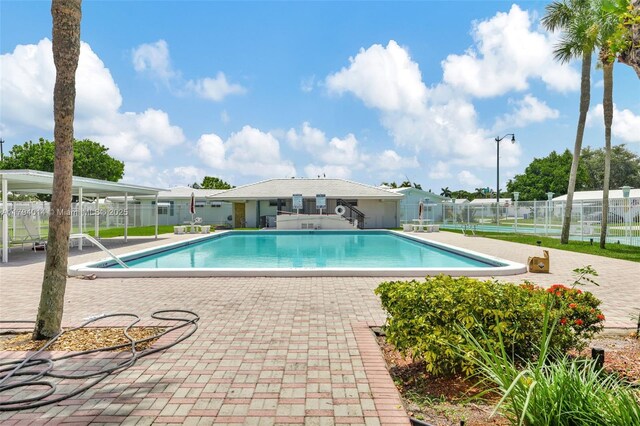 401 S Golf Blvd Unit 270, Pompano Beach, FL 33064 - community pool with a patio