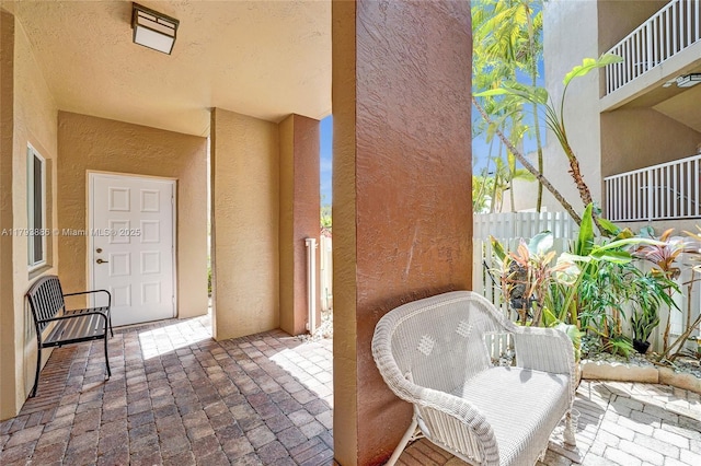 7715 Southampton Ter Unit 110, Tamarac, FL 33321 - view of patio / terrace with fence