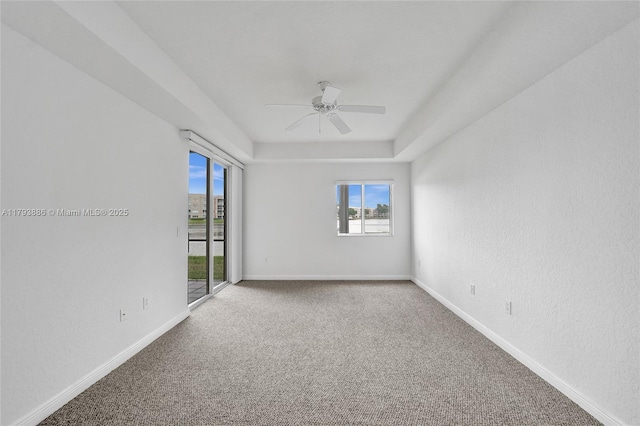 7715 Southampton Ter Unit 110, Tamarac, FL 33321 - unfurnished room featuring carpet flooring, ceiling fan, baseboards, and a healthy amount of sunlight