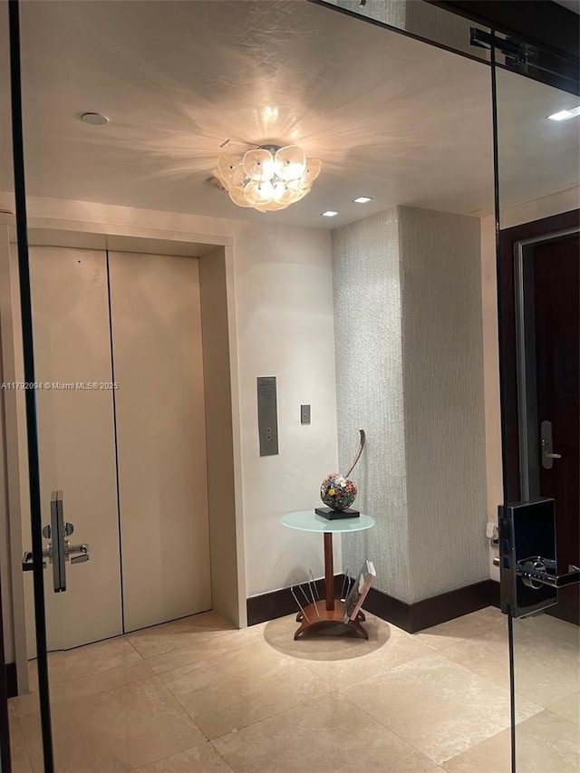 1331 Brickell Bay Dr Unit 3607, Miami, FL 33131 - corridor featuring recessed lighting