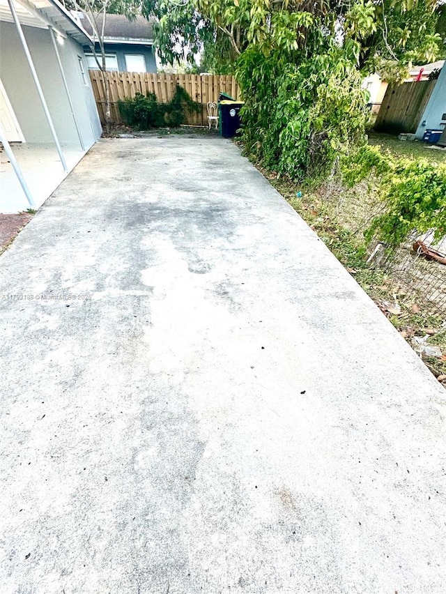 145 NW 2nd St, Dania Beach, FL 33004 - view of patio with fence