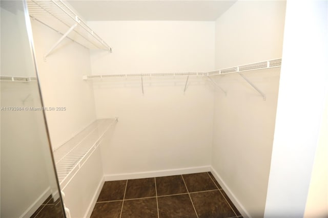 1583 Presidio Dr, Weston, FL 33327 - walk in closet with dark tile patterned flooring