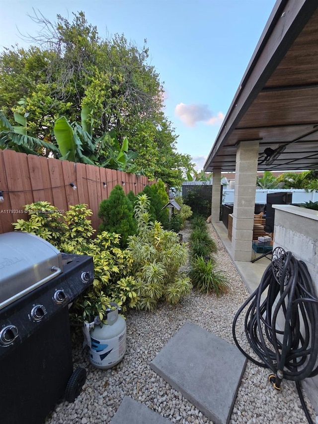 11015 SW 158th Ter, Miami, FL 33157 - view of yard featuring a patio and a fenced backyard